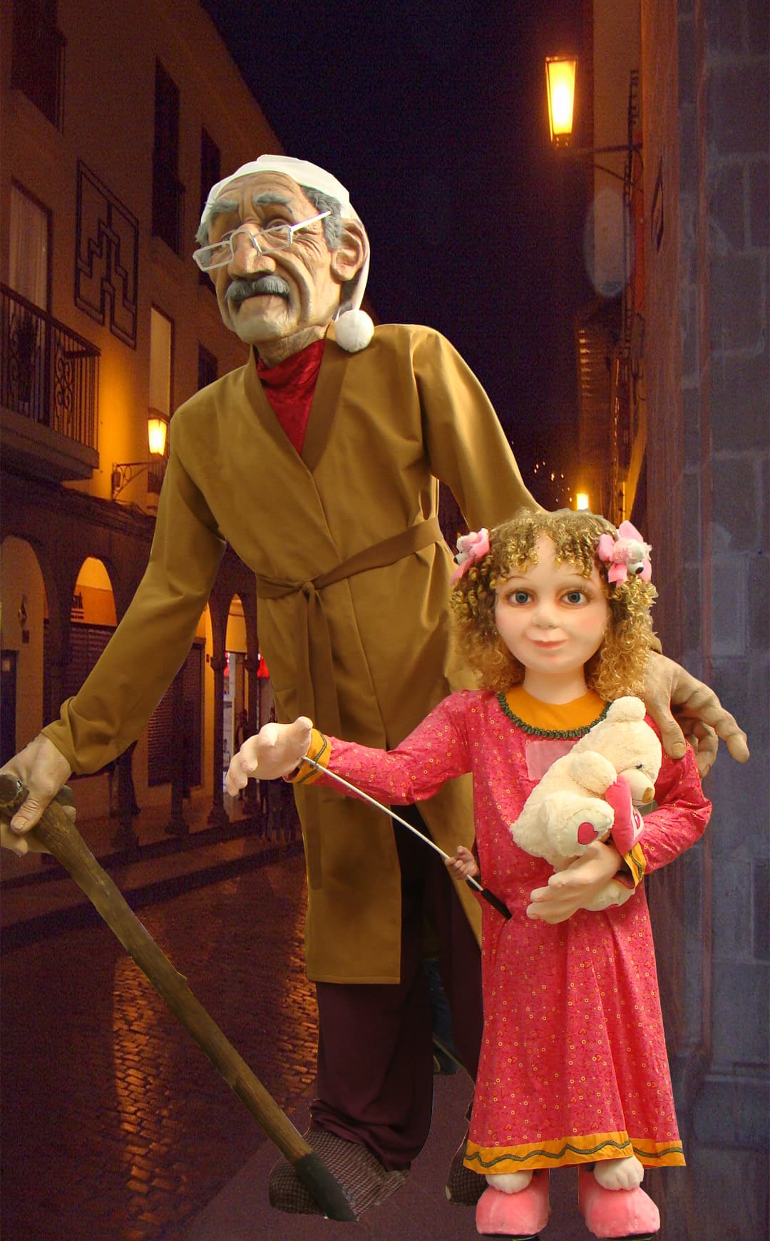 Abuelo y Nieta
